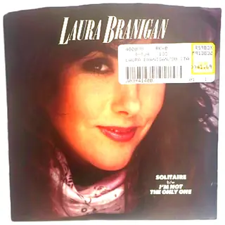 Laura Branigan Solitaire Im Not The Only One 45 RPM 7 Inch Vinyl Single 1983 Atlantic