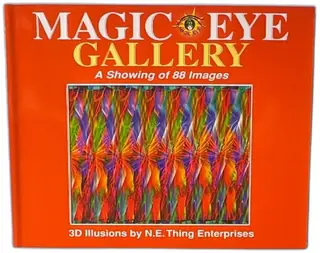 Magic Eye Gallery Hardcover Book 1995 3D Illusions 88 Images N.E. Thing Enterprises