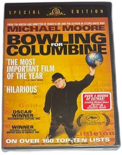 Bowling For Columbine Special Edition DVD Michael Moore Oscar Winner 2002 New