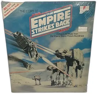 Star Wars Empire Strikes Back Story Vinyl LP Dialogue Music Soundtrack 1980 SEALED