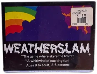 Weatherslam Card Game 1982 U S Games Systems Complete Vintage Family