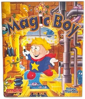Magic Boy IBM PC 3.5 Inch Disk Big Box 1994 Empire Blue Turtle Complete