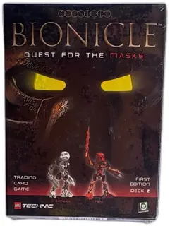 Bionicle Quest For The Masks Trading Card Game First Edition Deck 2 Sealed 200