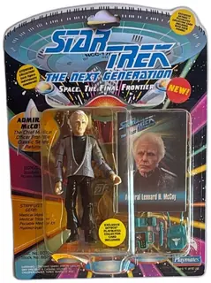 Star Trek The Next Generation Admiral McCoy Figure 1993 Playmates MOC Exclusive