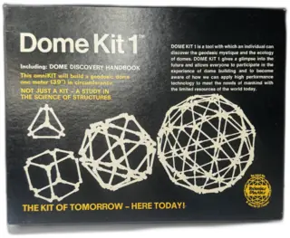 Dome Kit 1 Geodesic Dome Model Kit Avionics Plastics 1975 Complete