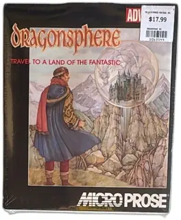 Dragonsphere Big Box PC Game MicroProse 1994 Sealed IBM DOS Adventure