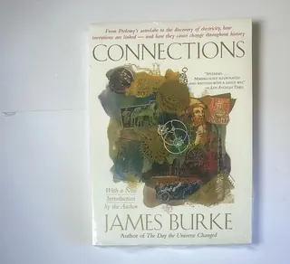 Connections James Burke New Introduction Large Paperback Back Bay History 1995