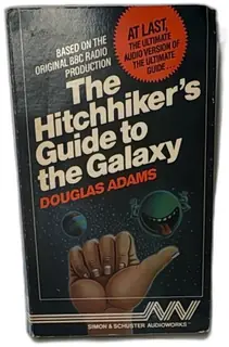 1982 Hitchhikers Guide To The Galaxy Cassette Tape Simon Schuster Audioworks