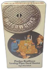 1972 Parker Brothers Waterworks Leaky Pipe Card Game No. 770 Complete