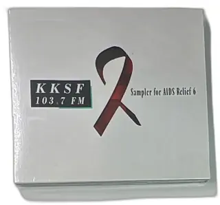 KKSF 1037 FM Sampler For AIDS Relief 6 CD 1990s Various Artists Compilation