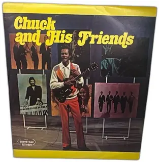 Chuck And His Friends 3 LP Vinyl Set Aristocrat Records BR-100 1974 Chuck Berry