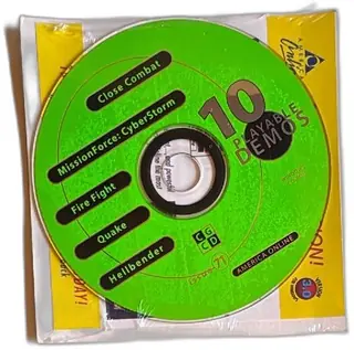 CGCD Issue 71 America Online 10 Playable Demos Windows CD-ROM Quake CyberStorm