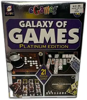eGames Galaxy Of Games Platinum Edition PC CD-ROM 2000 Boxed 21 Classics