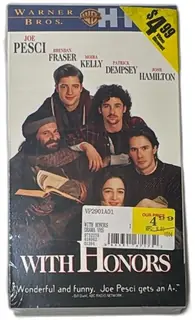With Honors VHS 1994 Warner Bros Factory Sealed Joe Pesci Brendan Fraser