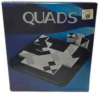 Gigamic Quads Abstract Board Game 1996 New Sealed Vintage Strategy Game