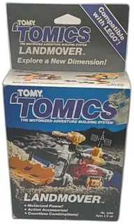 Tomy Tomics Landmover No 5500 1986 Motorized Adventure Building Set Sealed