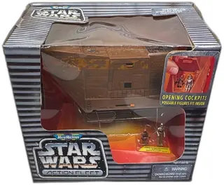 Star Wars Action Fleet Jawa Sandcrawler Micro Machines 1996 Galoob New Boxed