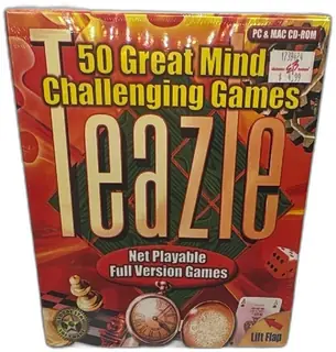 Teazle 50 Great Mind Challenging Games PC Mac CD-ROM Sealed 1999 Global Star