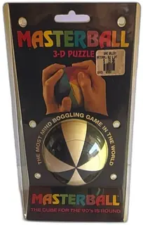 Masterball 3D Puzzle Vintage Black White Mind Boggling 90s Toy Sealed NIB