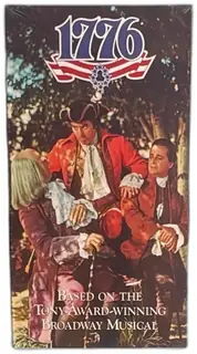 1776 VHS Tape Sealed 1991 Columbia Tristar Home Video Based Broadway Musical