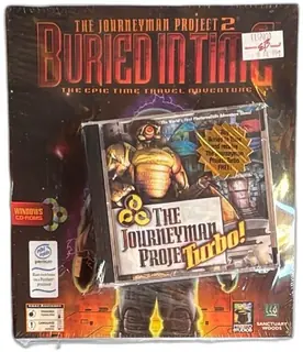 Journeyman Project 2 Buried in Time Big Box Windows PC Sealed With Turbo CD 19