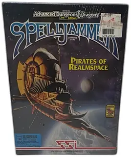Spelljammer Pirates Of Realmspace PC Big Box SSI 1992 Sealed AD&D DOS Game