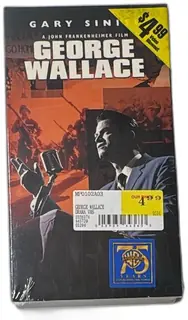 George Wallace 1997 Sealed VHS Tape Gary Sinise John Frankenheimer Drama