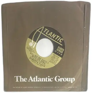 Roberta Flack Killing Me Softly With His Song Trade Winds 45 RPM Atlantic Oldies