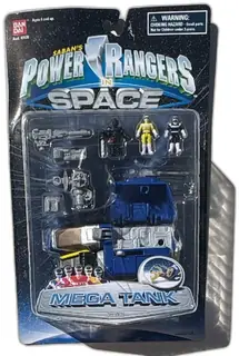 Power Rangers In Space Mega Tank Bandai 1997 Action Figure Playset New