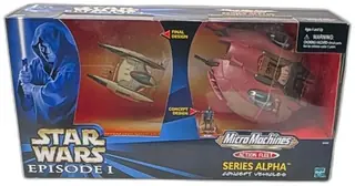 Star Wars Episode I Micro Machines Action Fleet Series Alpha Droid Fighter NIB