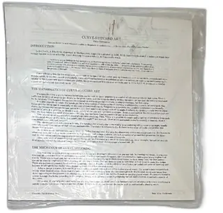 Curve Stitched Art Peter Catranides Creative Publications Math Educational Sheets 197