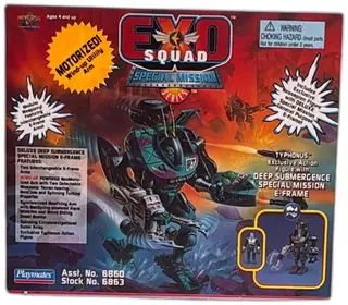 Exosquad 1995 Typhonus Deep Submergence Special Mission E Frame Playmates MISB