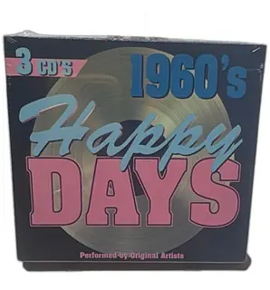 1960s Happy Days 3 CD Box Set Madacy 1997 Original Artists Sealed New