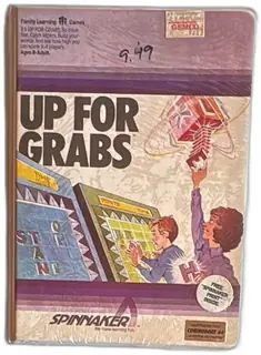 Up For Grabs Spinnaker Commodore 64 Cartridge 1983 New Sealed Vintage