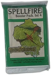 Spellfire Booster Pack Set 4 Forgotten Realms First Edition Sealed 1995