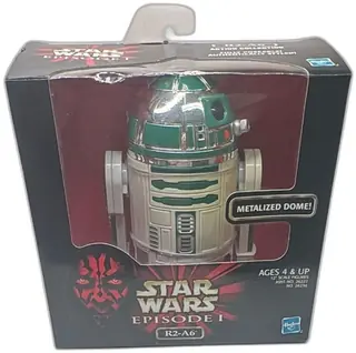 Star Wars Episode I R2-A6 12 Inch Action Figure Hasbro 1999 Metalized Dome