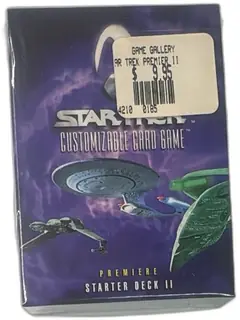 Star Trek Customizable Card Game Premiere Starter Deck II Sealed 1998 Decipher