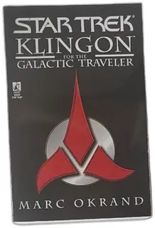 Star Trek Klingon For The Galactic Traveler Book Marc Okrand 1997 Pocket Books