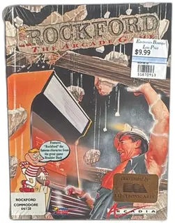 Rockford The Arcade Game Commodore 64 128 Sealed 1987 First Star Arcadia
