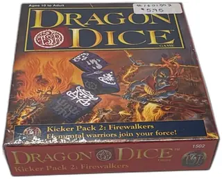 Dragon Dice Kicker Pack 2 Firewalkers TSR 1996 Sealed Box Collectible