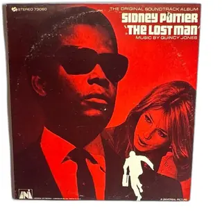 The Lost Man Original Soundtrack Vinyl LP Quincy Jones UNI 73060 Sidney Poitier