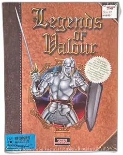 Legends Of Valour IBM PC Big Box 1992 SSI New Sealed Vintage MS-DOS Game
