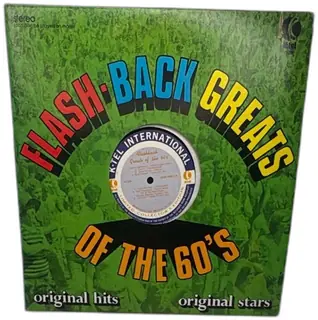 K Tel International Flashback Greats Of The 60s Vinyl LP 1973 Limited Collectors