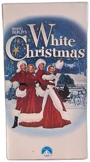 White Christmas 1989 Paramount VHS Tape Classic Irving Berlin Bing Crosby