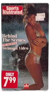 Sports Illustrated Behind The Scenes Official Swimsuit Video VHS 1992 HBO New