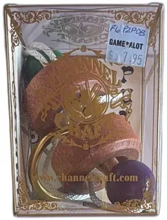 Channel Craft Pioneer Puzzles Bootstraps 1992 Vintage Wooden Brain Teaser USA