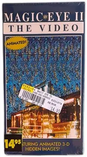 Magic Eye II The Video VHS 1994 Animated 3D Hidden Images N E Thing Enterprises