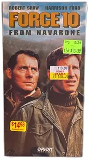 Force 10 From Navarone Sealed VHS Orion Home Video 1994 Harrison Ford Shaw