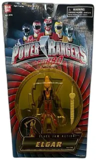 Power Rangers Turbo Elgar Slack Jaw Action Figure Bandai 1996 MOC Vintage