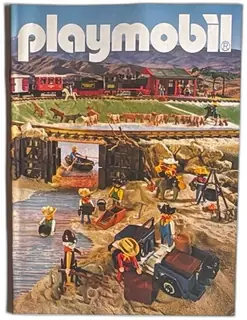 Playmobil 1985 Western Wild West Vintage Toy Catalog US English Original